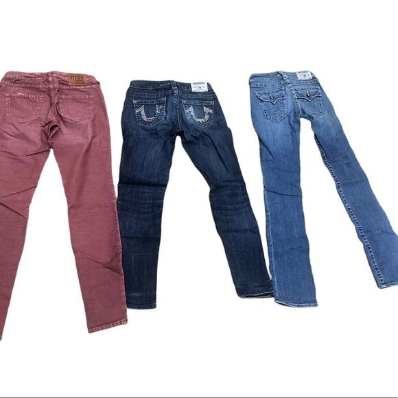 Lot of 7 True Religion Jeans Size 26 - Picture 4 of 7